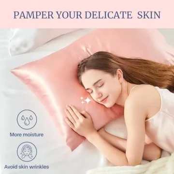 BEDELITE Satin Pillowcase Set for Hair and Skin Care