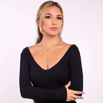 Barzel 18K Gold Plated Virgin Mary Rosary Bead Cross Necklace - Made In Brazil (18 Inches)