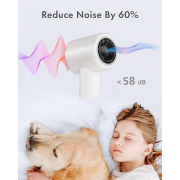 Rudd Hair Dryer - High Speed Ionic Hair Styling Power