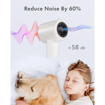 Rudd Hair Dryer - High Speed Ionic Hair Styling Power