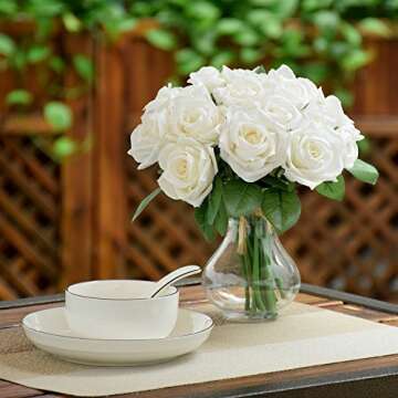 Stunning Aonewoe Artificial Flowers Bouquets for Weddings