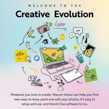 Wacom Intuos Medium - Bluetooth Graphics Tablet