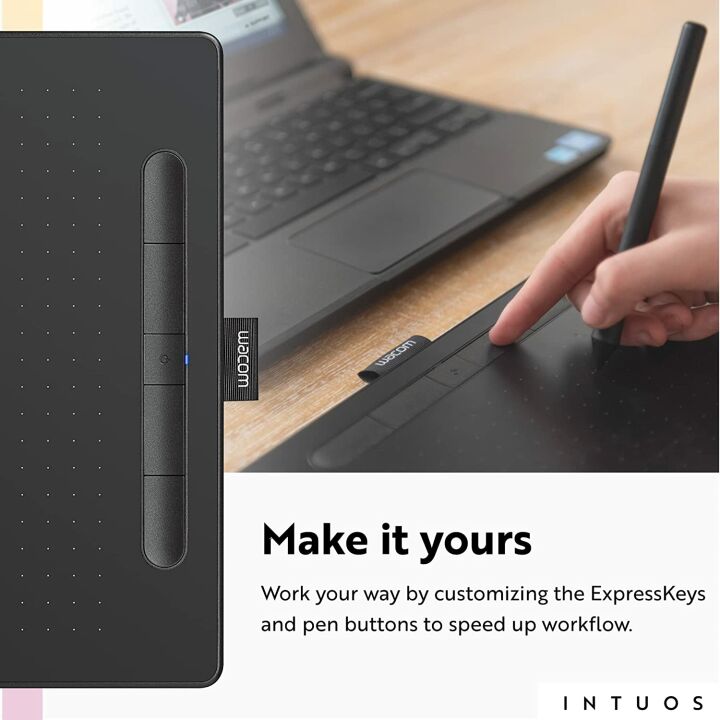 Wacom Intuos Medium - Bluetooth Graphics Tablet