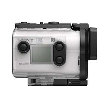 Sony FDRX3000/W Underwater Camcorder 4K, White