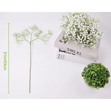 YSBER Real Touch Baby Breath Artificial Flowers Wedding Decor