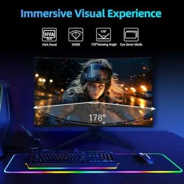 KTC 27" Curved Gaming Monitor 170Hz 1ms HDR10