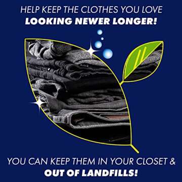 OxiClean Dark Protect Laundry Booster, Laundry Stain Remover for Clothes, 3 Lbs