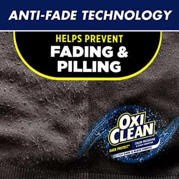 OxiClean Dark Protect Laundry Booster, Laundry Stain Remover for Clothes, 3 Lbs