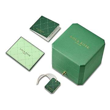 Elegant Lola Rose Women's Watch with Adjustable Rose Gold Band