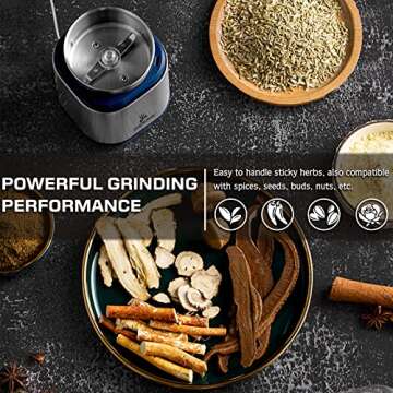 ZHENGHAI 200W Electric Herb Grinder for Efficient Grinding
