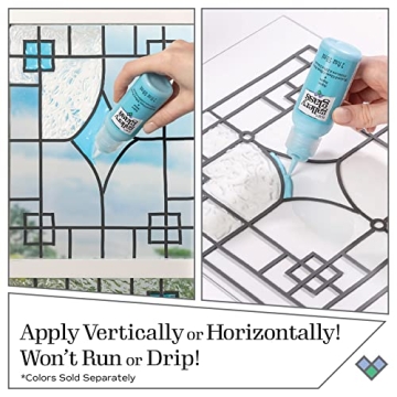 Gallery Glass Stained Glass Paint Set for Easy DIY Crafts