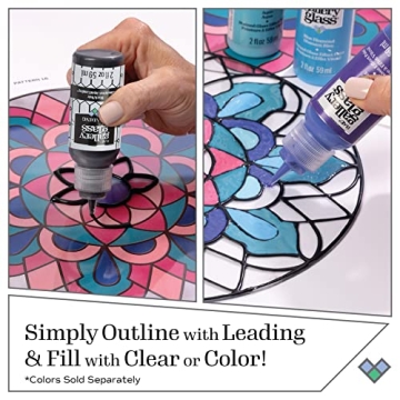 Gallery Glass Stained Glass Paint Set for Easy DIY Crafts