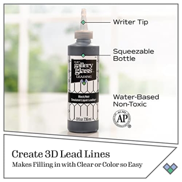 Gallery Glass Stained Glass Paint Set for Easy DIY Crafts