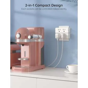 Govee Dual Smart Plug 4 Pack - Smart Home Convenience