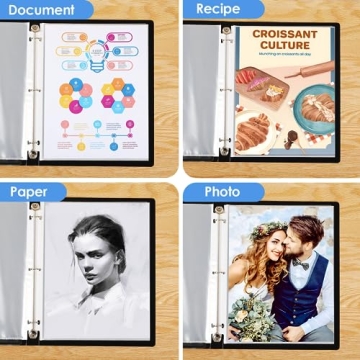 Durable KTRIO Sheet Protectors for 3 Ring Binder