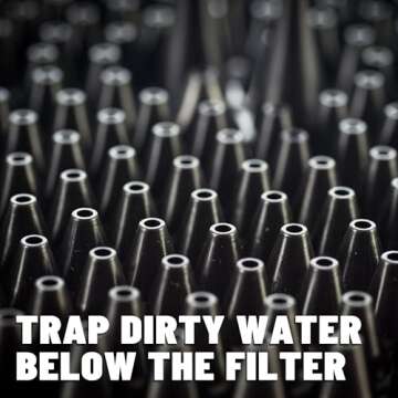 Chemical Guys DIRTTRAP01 Cyclone Dirt Trap Car Wash Bucket Insert Car Wash Filter Removes Dirt and Debris While You Wash (Black) 12" Diameter Great For Washing Cars, Trucks, SUVs, RVs & More