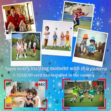 Nvgfelis Kids Camera for Fun Photography Adventures