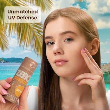Natural Plastic Free Sunscreen Stick for Eco-Friendly Sun Safety