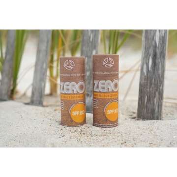 Natural Plastic Free Sunscreen Stick for Eco-Friendly Sun Safety