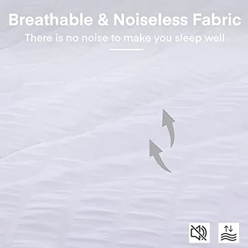 AveLom Seersucker Queen Comforter Set – Soft & Stylish Comfort