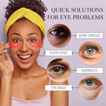 SHVYOG Under Eye Patches for Dark Circles & Puffiness