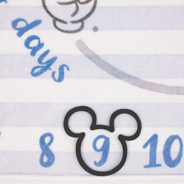 Disney Mickey Mouse Milestone Baby Blanket - Soft & Fun