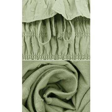 R.Vivimos Women Summer Vintage Cotton Flowy Dresses