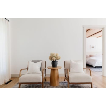 Handmade Black Terracotta Vase Vintage 9.5 Inch Tall