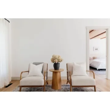 Handmade Black Terracotta Vase Vintage 9.5 Inch Tall