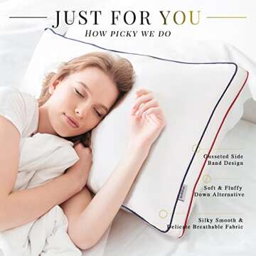 Bedufsar Queen Pillows for Comfortable Sleep Experience