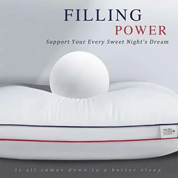 Bedufsar Queen Pillows for Comfortable Sleep Experience