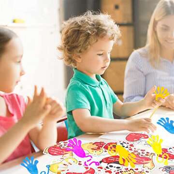 Max Fun 28 Pack Sticky Hands for Kids' Valentines Day Gifts