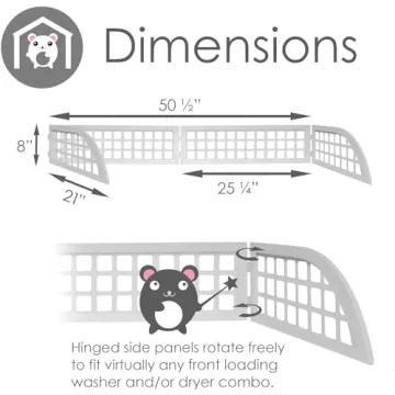 Haus Maus Laundry Guard - Magnetic Solution for Washers