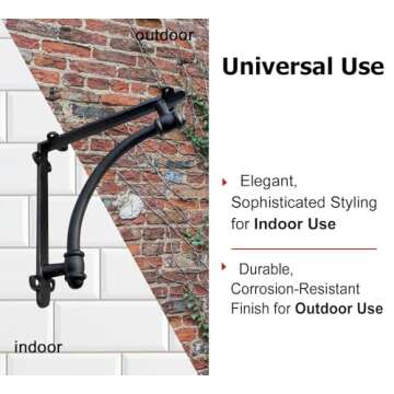 Stylish NACH Cast Iron Decorative Shelf Brackets Set