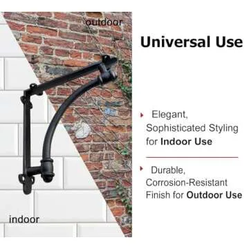 Stylish NACH Cast Iron Decorative Shelf Brackets Set