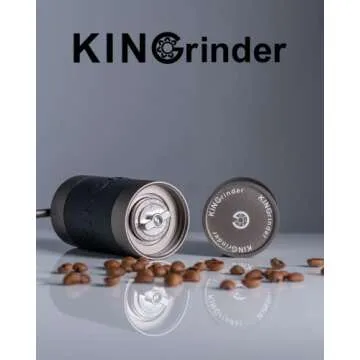 KINGrinder K2 Hand Coffee Grinder | Perfect for Espresso & More