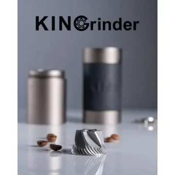 KINGrinder K2 Hand Coffee Grinder | Perfect for Espresso & More