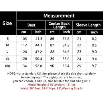 Nanxson Womens' Cotton Nightgown Short Sleeve Sleepwear Vintage Victorian Nightshirt Lounge Dress (Small, White)