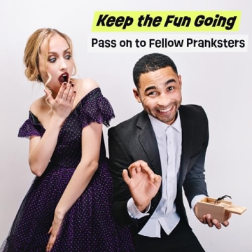 FunFamz Spider Prank Box - Hilarious Gag Gift to Delight All