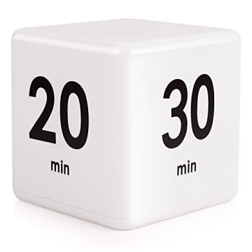 Axgetr Kitchen Timer, Digital Cube Timer with Gravity Sensor Flip Timer for Workout, Study, Work, Yo...
