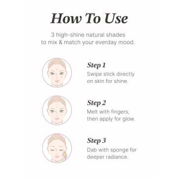 Spring Event Glint Stick Highlighter - Multi-Use Creamy Glow Stick