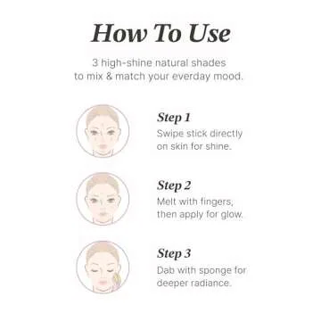 Spring Event Glint Stick Highlighter - Multi-Use Creamy Glow Stick