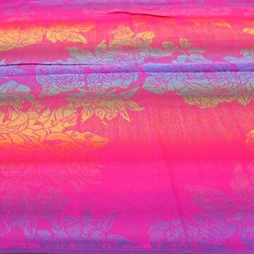 Neelamvar Fashion Colorful flowers Jacquard cotton pashmina Women Wrap Shawl tassels Scarves 75" x 27.5" (THM08-03)