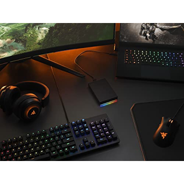 Seagate FireCuda Gaming Hard Drive, 2TB, External Hard Drive HDD, USB 3/2, RGB LED lighting (STKL2000400)