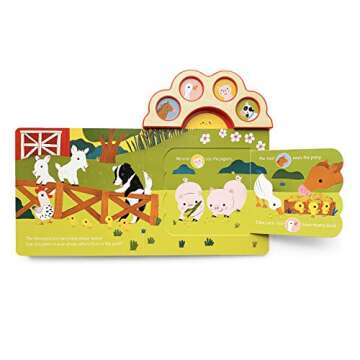 Hello, Farm! A First Lift-a-Flap Animal Sound Book for Babies and Toddlers, Ages 1-5 (Lift-A-Sound B...
