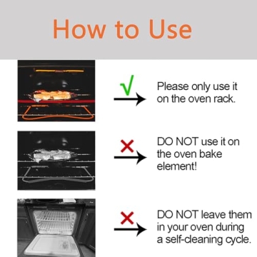 Oven Rack Shields - 4 Pack Heat Resistant Silicone Oven Rack Cover 14 inches Long Oven Rack Edge Protector, Protect Against Burns and Scars (Red)