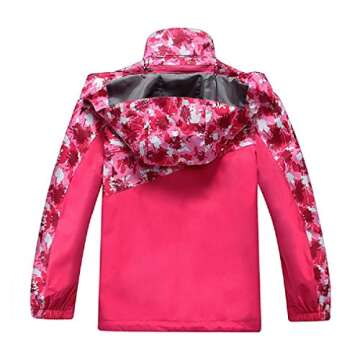 ValentinA Boys Girls Outdoor Winter Two-piece Coat 3-1 Children Thicken Velvet Detachable Warm Quilted Jacket