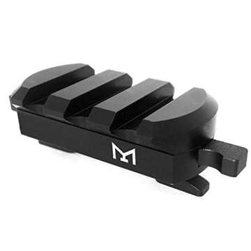 Sylvan Arms Modular Lock style 3 Rail Picatinny Quick Release Detach Tool-Free Adapter for Airsoft R...