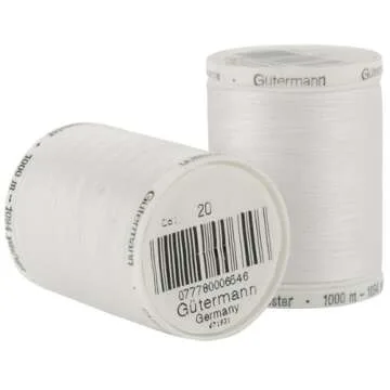 Gutermann Sew-All Thread 1,094yd, Nu White