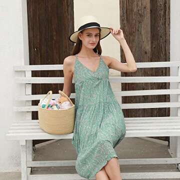 Extra Large Cotton Rope Storage Basket Perfect for Baby Nursery